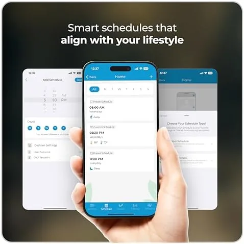 The Cielo Smart Thermostat Eco for Central HVAC, Energy Star Certified compared in context