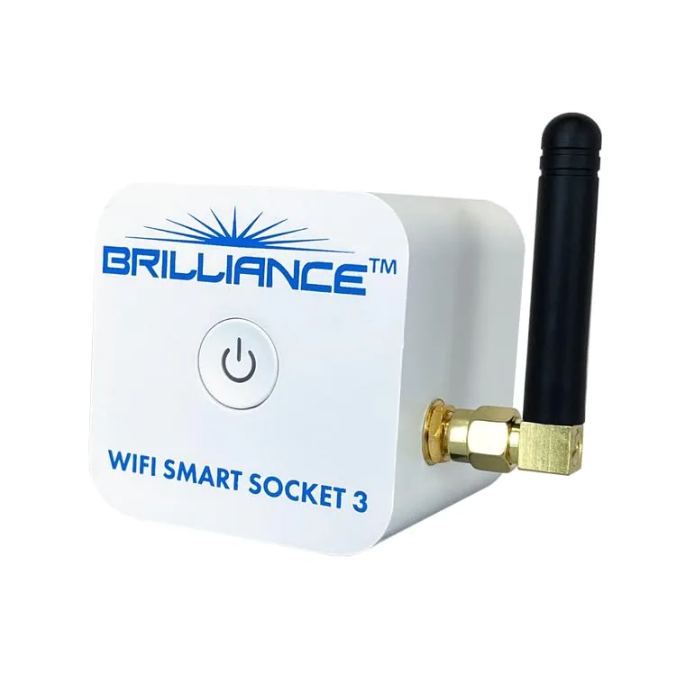 Close look at the SPW Brilliance WiFi-Smart-Socket-3 LED WiFi Smart Socket - App Control/Alexa build quality