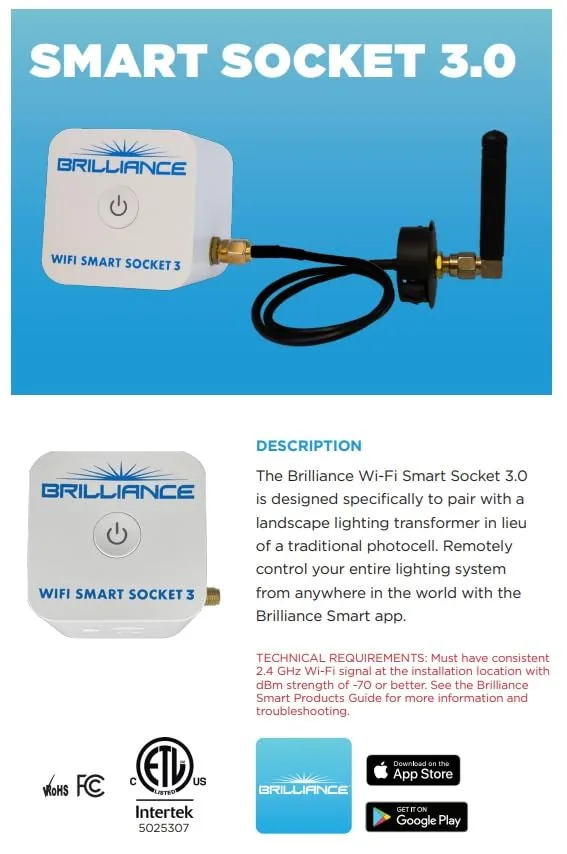Another view of the SPW Brilliance WiFi-Smart-Socket-3 LED WiFi Smart Socket - App Control/Alexa