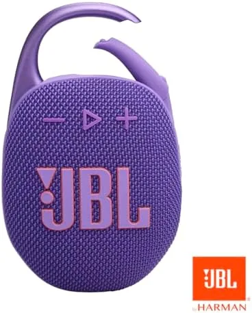 The JBL Clip 5 - Ultra-Portable Waterproof Speaker - Purple | compared in context