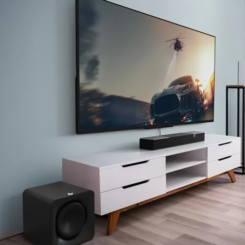 Another view of the Klipsch Flexus SUB 100 10" Wireless Subwoofer - Black. for