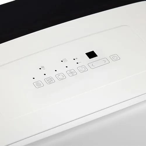 Another view of the Danby DDR020BJ2WDB 22 Pint Dehumidifier with Smart Dehumidify in White