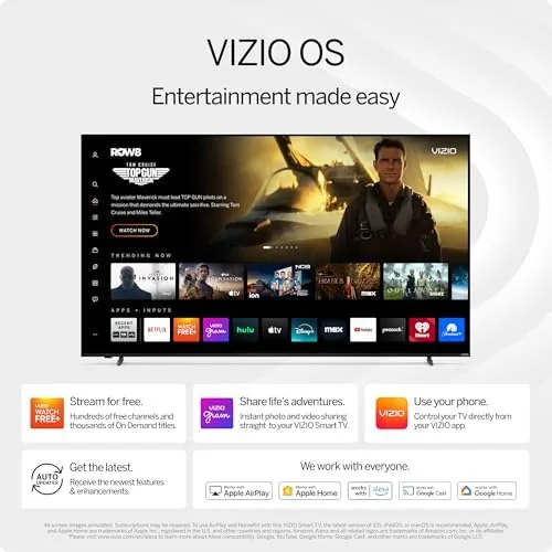 The VIZIO 32-inch HD Smart TV 720p LED w/Alexa Compatibility, Google compared in context