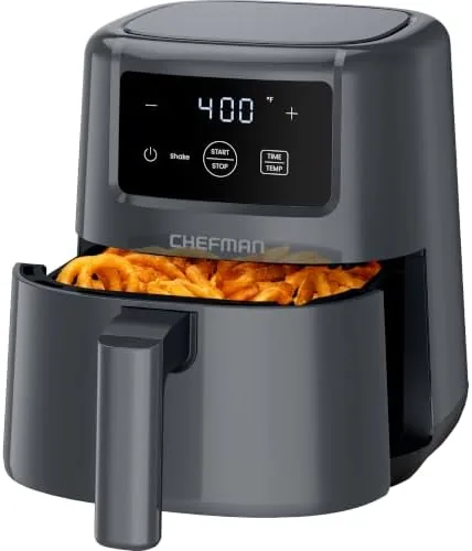 CHEFMAN 2 Qt Mini Air Fryer - Digital Space-Saving Compact Air Fryer with Nonstick Review: Tested and Rated