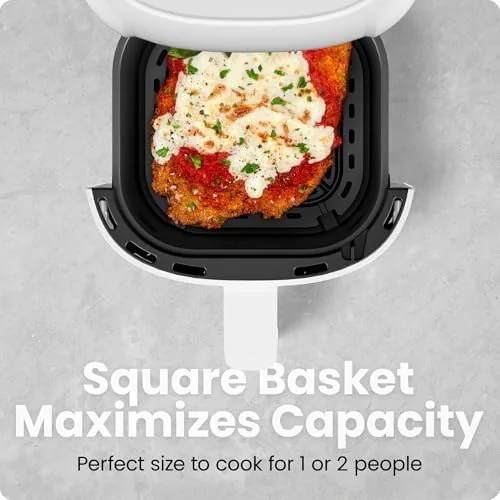 The CHEFMAN 2 Qt Mini Air Fryer , Digital Space-Saving Compact in real use