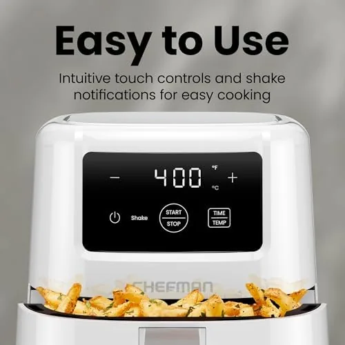 The CHEFMAN 2 Qt Mini Air Fryer , Digital Space-Saving Compact compared in context