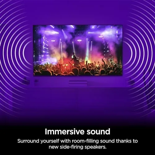 The Roku Smart TV ,  65-Inch Pro Series 4K QLED RokuTV in real use