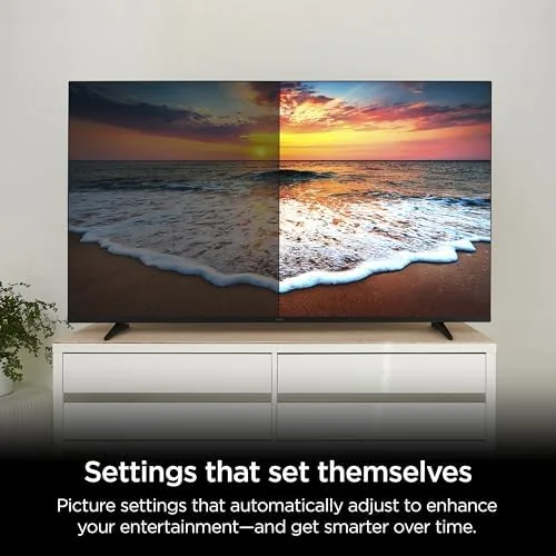 Another view of the Roku Smart TV ,  65-Inch Pro Series 4K QLED RokuTV