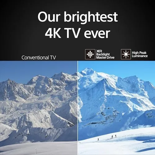 The Sony 65 Inch BRAVIA 9 Mini LED QLED 4K HDR in real use