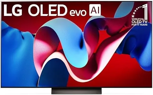 Overview of the LG 77-Inch Class OLED evo C4 Series Smart TV 4K