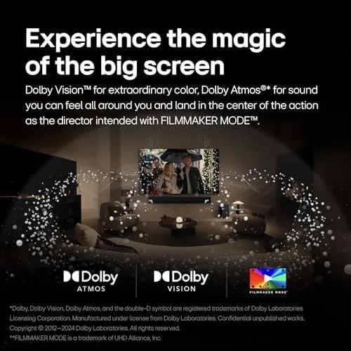 The LG 77-Inch Class OLED evo C4 Series Smart TV 4K compared in context