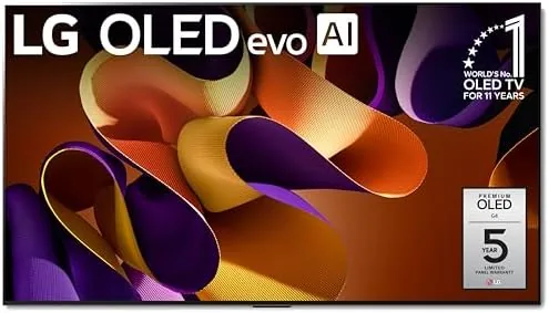 LG 83-Inch Class OLED evo G4 Series Smart TV 4K Processor Flat Screen with Review: Tested and Rated