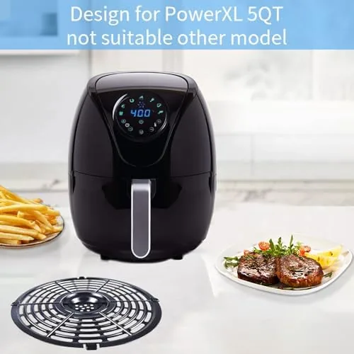 Close look at the Air Fryer Grill Pan for Power XL 5QT Air fryer build quality