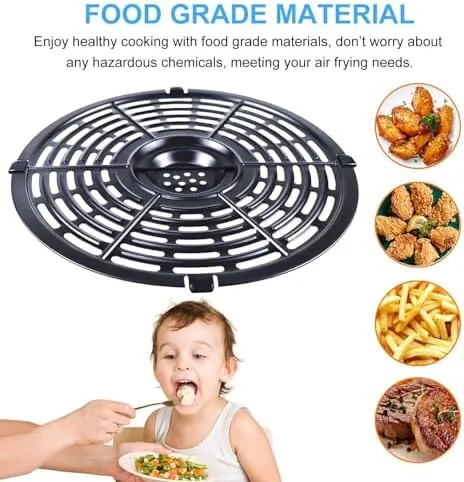 The Air Fryer Grill Pan for Power XL 5QT Air fryer in real use