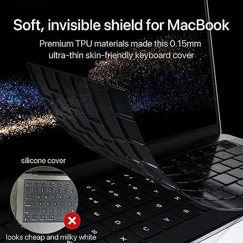 The Soonjet for MacBook Air 13 inch Case with Keyboard Cover compared in context