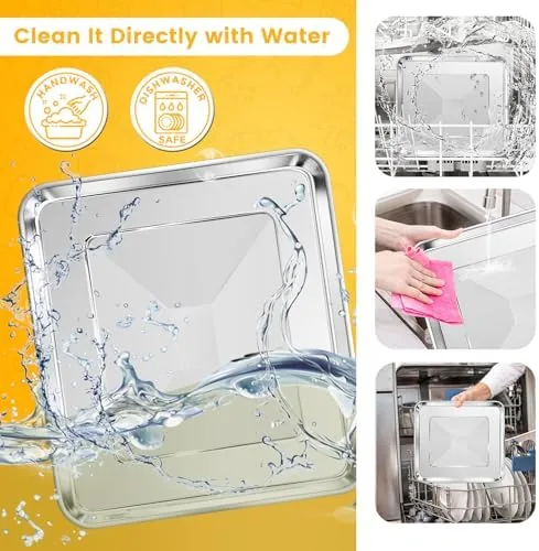 The Air Fryer Tray Replacement for Cuisinart TOA-60 TOA-65 TOA-70 Toaster in real use