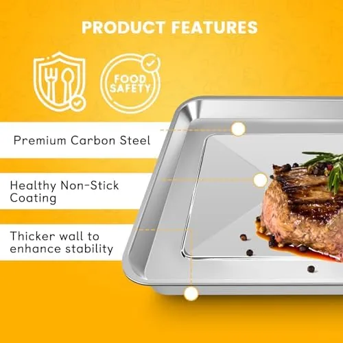Another view of the Air Fryer Tray Replacement for Cuisinart TOA-60 TOA-65 TOA-70 Toaster