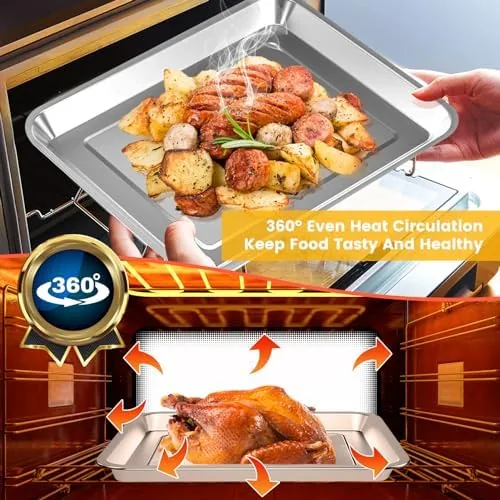The Air Fryer Tray Replacement for Cuisinart TOA-60 TOA-65 TOA-70 Toaster compared in context