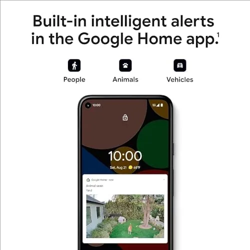 The Google Home app showing live feeds from multiple Nest Cameras