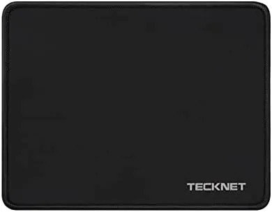 TECKNET Mouse Pad with Durable Anti-fray Stitching, Black Small Mousepad | Anti-slip Rubber Base Review: Tested and Rated