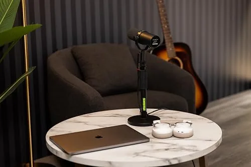 Testing the Shure by Gator Round Base Desktop Mic Stand with 6" over two weeks