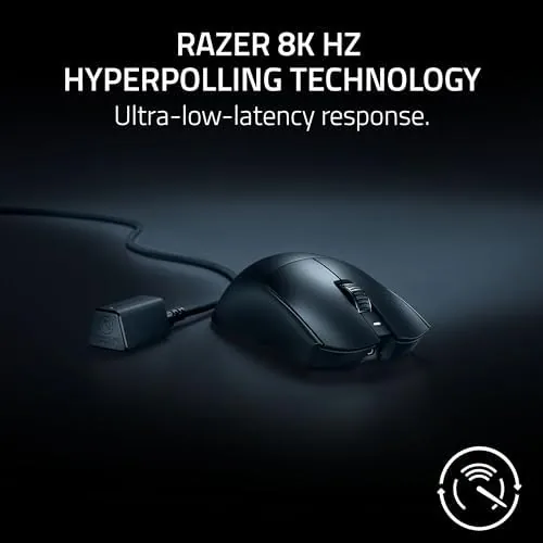 The Viper V3 Pro beside a heavier RGB mouse and a rival ultra-light