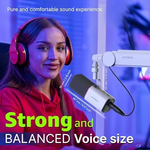 Testing the Cardioid Dynamic Microphone with Mic Cover, Vocal USB XLR Microphone over two weeks