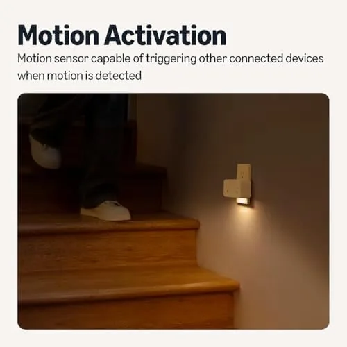 The Amazon Basics Dual Smart Plug with Motion Sensor and Night in real use