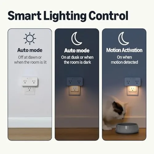 The Amazon Basics Dual Smart Plug with Motion Sensor and Night compared in context