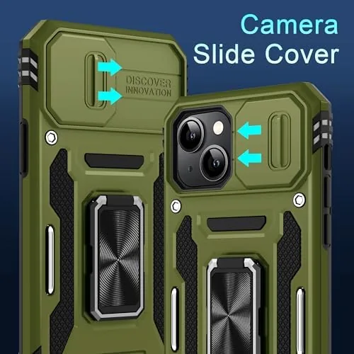 Close look at the DEERLAMN Case for iPhone 15 with Slide Camera Cover + build quality