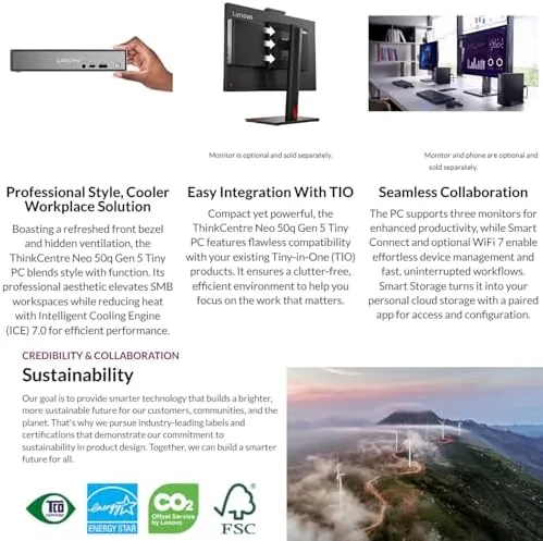 Testing the Lenovo ThinkCentre neo 50q Gen 5 Mini Desktop PC, Intel over two weeks