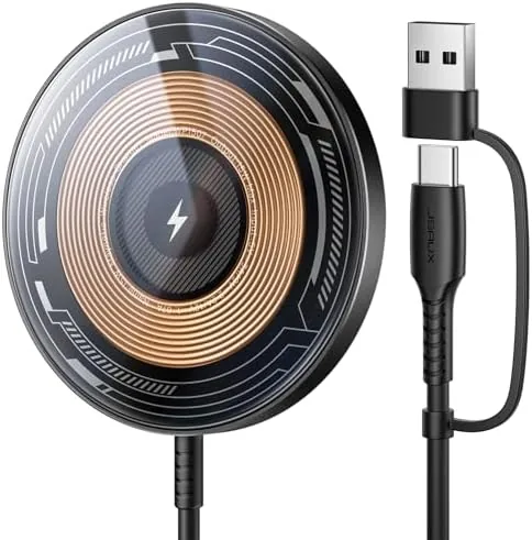 Overview of the JSAUX Charger for iPhone 17 Magsafe Wireless Charging, Compatible with