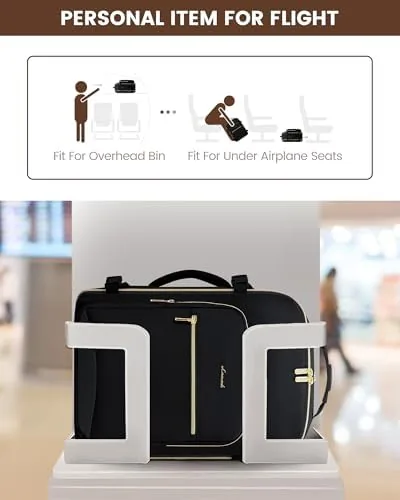 Another view of the LOVEVOOK Travel Backpack for Women & Men 40L,Airline Approved Carry