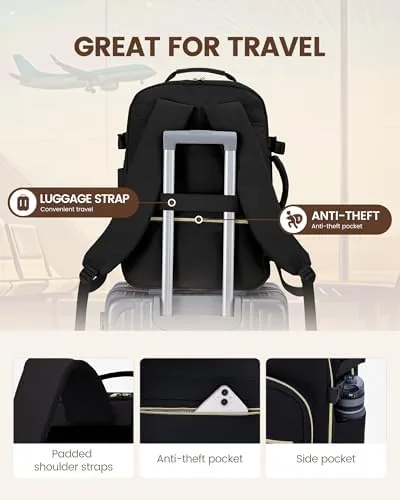 Testing the LOVEVOOK Travel Backpack for Women & Men 40L,Airline Approved Carry over two weeks