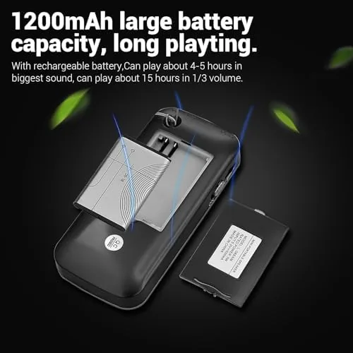 The B03 Small Radios Portable AM FM,Micro SD/TF Card Slot and compared in context