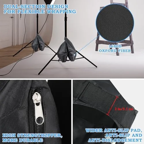 Another view of the 120LBS Large Sandbags Tripod Weights for Photography Set of 2