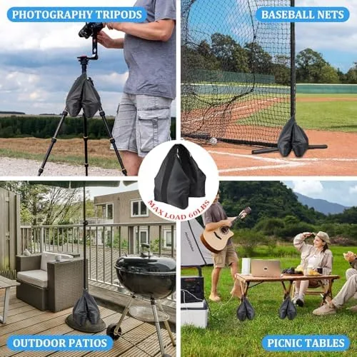 Testing the 120LBS Large Sandbags Tripod Weights for Photography Set of 2 over two weeks