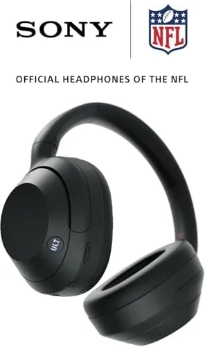 Sony ULT WEAR headphones folded flat in a bag