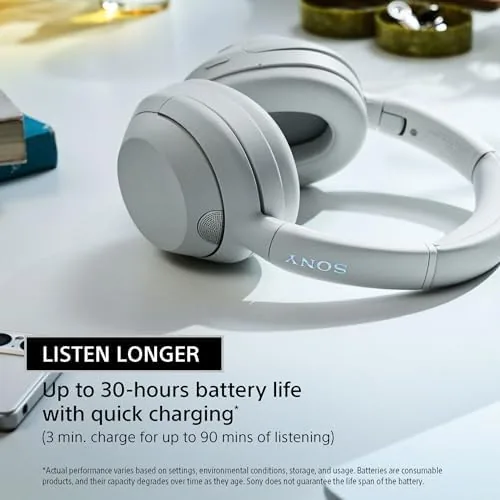 The Sony ULT WEAR Over-Ear Noise Canceling Wireless Headphones, Off White compared in context