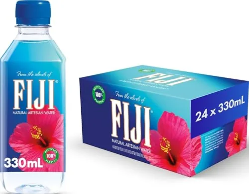 FIJI Natural Artesian Bottled Water 330mL / 11.15 Fl Ounce (Pack of 24) | Review: Tested and Rated