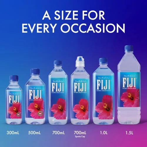Close look at the FIJI Natural Artesian Bottled Water 330mL / 11.15 Fl Ounce build quality