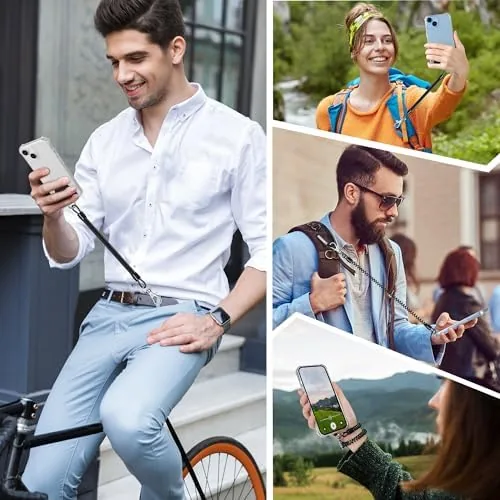 The Phone Leash with Phone Tether Tabs for Outdoor Skiing Hiking compared in context