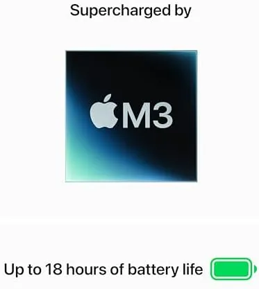 Close up of the Liquid Retina display showing a video on the MacBook Air