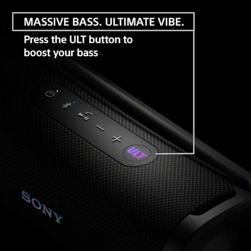 Close look at the Sony ULT Field 1 Wireless Bluetooth Portable Waterproof Speaker, Orange build quality