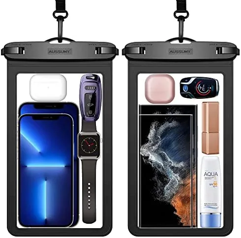 XL Large Waterproof Cell Phone Pouch - 2 Pack Underwater Clear Phone Holder Protector Review: Tested and Rated