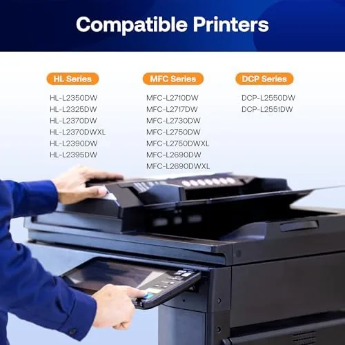 Close look at the TN760 Toner Cartridge and DR730 Drum Unit Replacement for Brother build quality