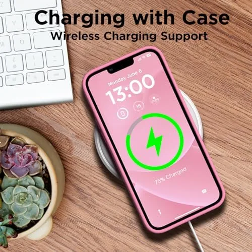 Another view of the for iPhone 13 Phone Case with [2X Screen Protectors], Liquid