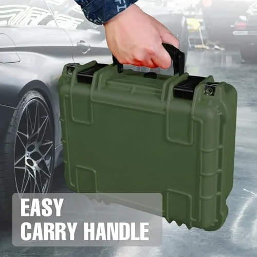 The Jack Boss 14x 11.5x 6.5 Inch Hard Case, Portable Weather compared in context
