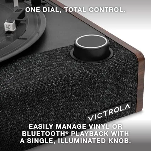 Another view of the Victrola Eastwood II - Bluetooth Record Player with Speakers
