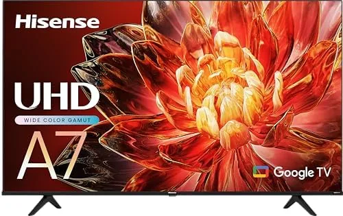 Overview of the Hisense A7 Series 43-Inch Class 4K UHD Smart Google TV